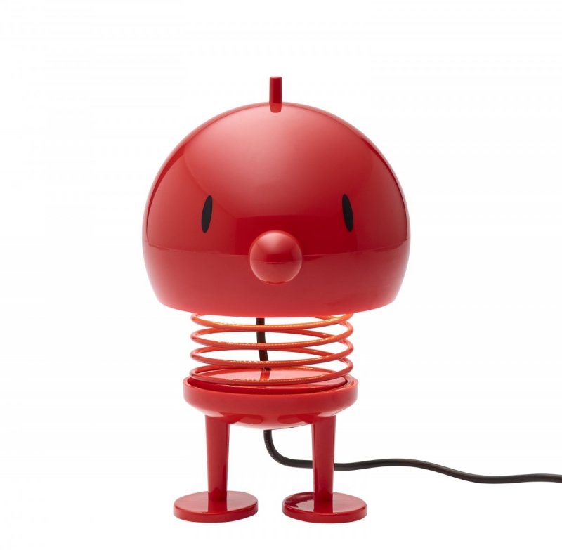 Hoptimist BUMBLE Lampa Stołowa - Figurka Optymisty L Czerwona