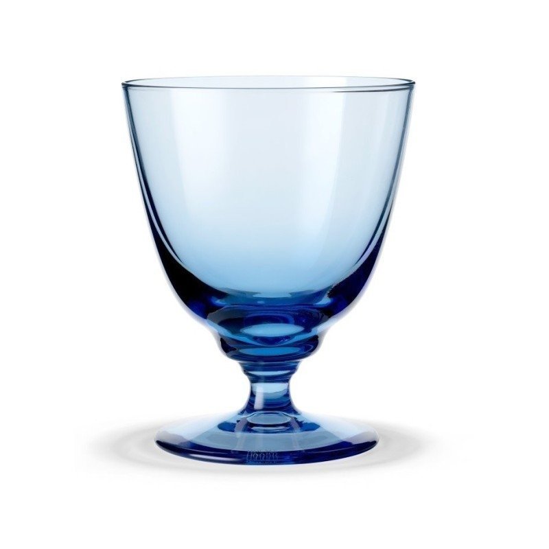 Holmegaard FLOW Kieliszek do Wody 350 ml / Niebieski