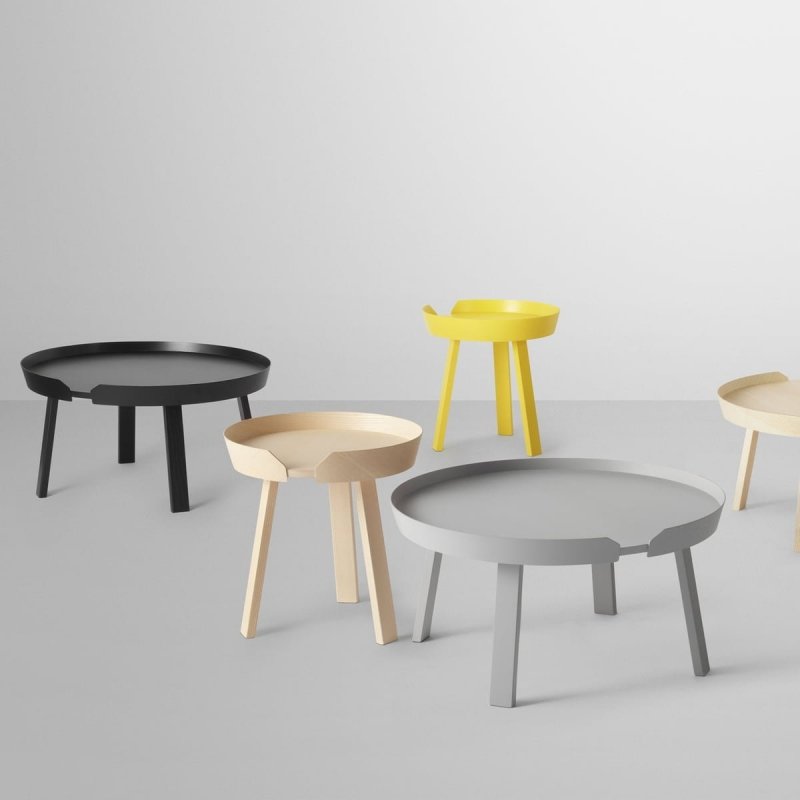 Muuto AROUND Stolik Kawowy 72 cm Ciemnobrązowy