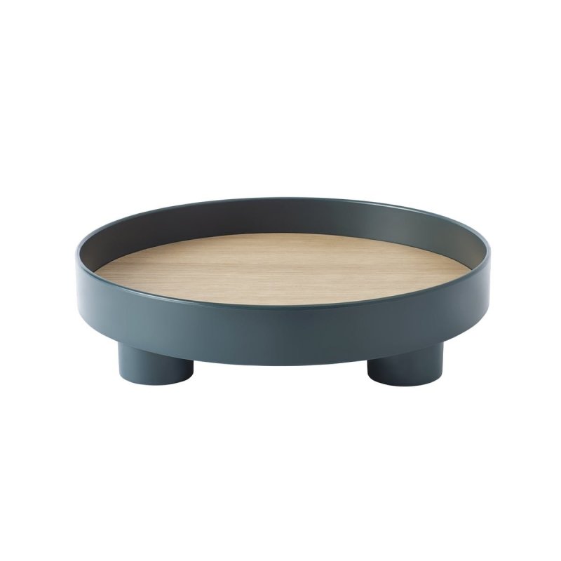 Muuto PLATFORM Taca Okrągła - Podstawka 30 cm  - Ciemnozielona