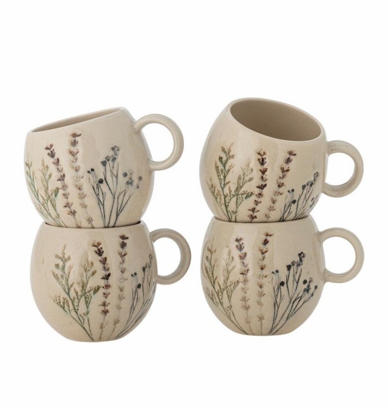 Bloomingville BEA Kubek 250 ml / Zestaw 4 Kubków