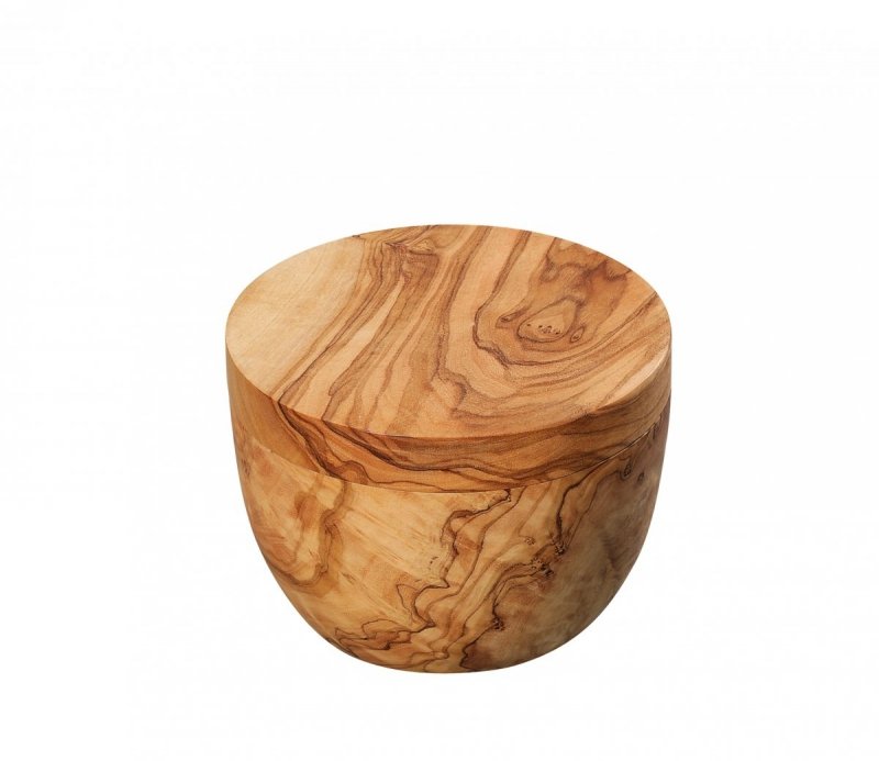 Zassenhaus OLIVE Drewniany Pojemnik na Sól 9,5 cm