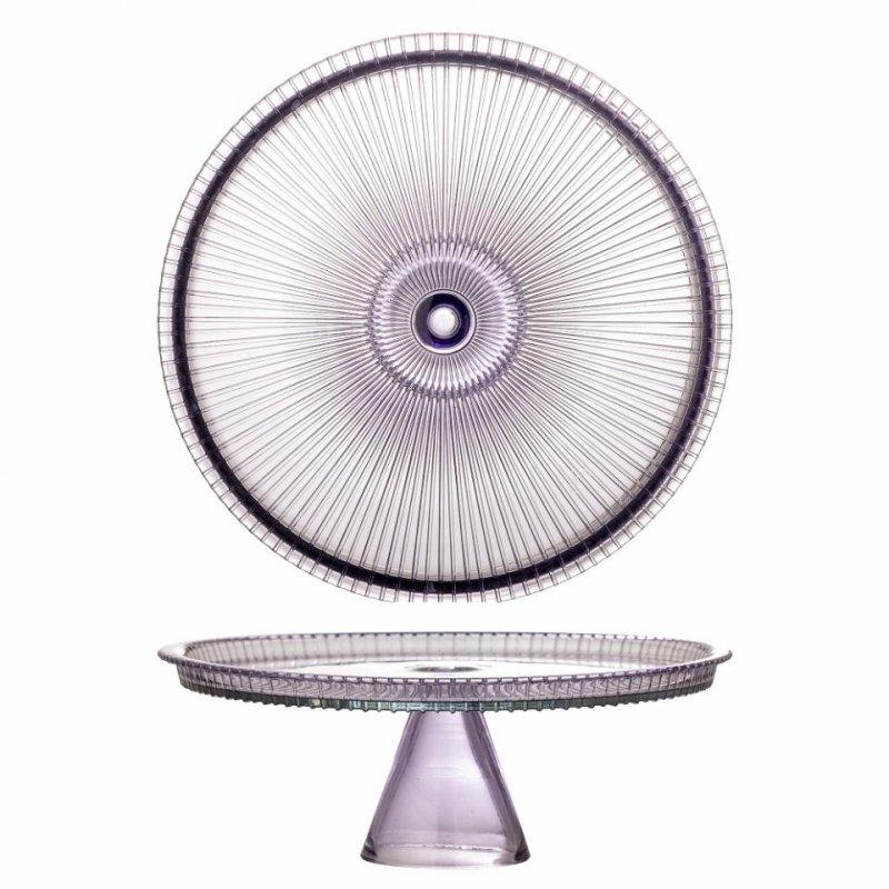 Bloomingville TAYO Szklana Patera do Ciasta z Kloszem