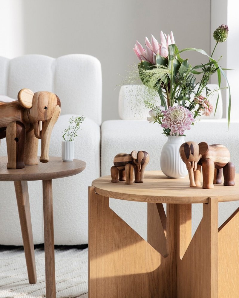 Kay Bojesen ELEPHANT Dekoracja - Figurka Drewniana Słoń / Edycja Jubileuszowa