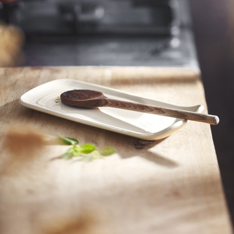 Emile Henry KITCHEN Podstawka pod Łyżkę Kuchenną / Czerwona