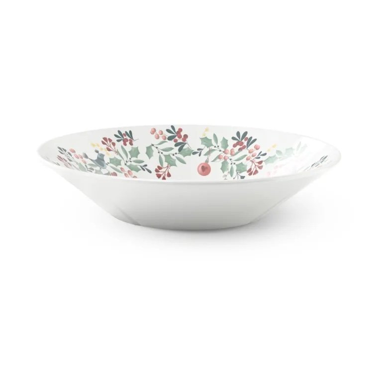 Rosendahl GRAND CRU COTTAGE Talerz Głęboki do Zupy 19 cm / Biały Zdobiony