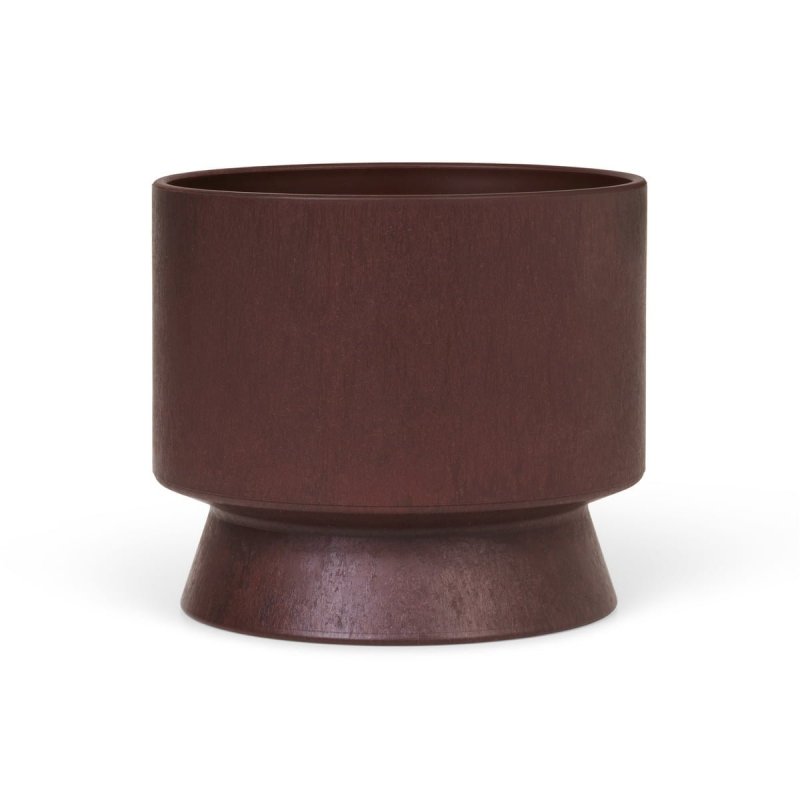 Rosendahl CACHEPOT Doniczka do Kwiatów 15 cm Ciemnoczerwona