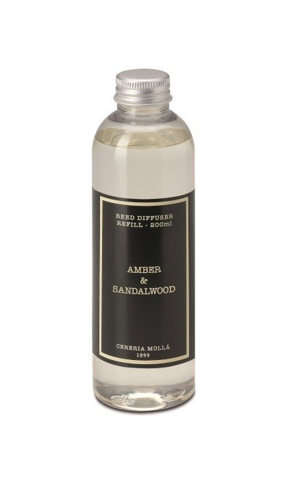 Cereria Molla BOUTIQUE Uzupełniacz do Dyfuzora 200 ml Amber and Sandalwood