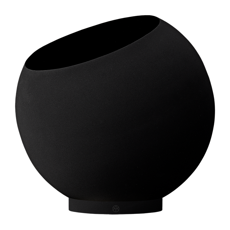 Aytm GLOBE Donica do Kwiatów 37 cm / Czarna