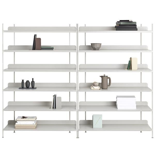 Muuto COMPILE Regał Modułowy Czarny - Konfiguracja 8