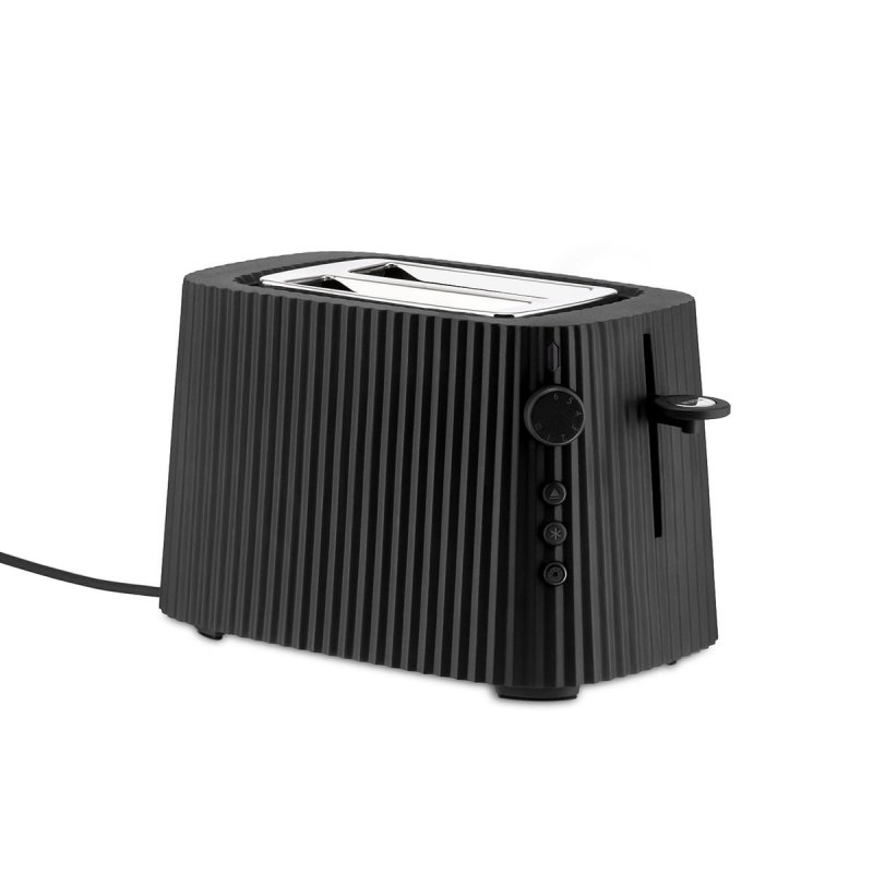 Alessi PLISSE Toster - Czarny