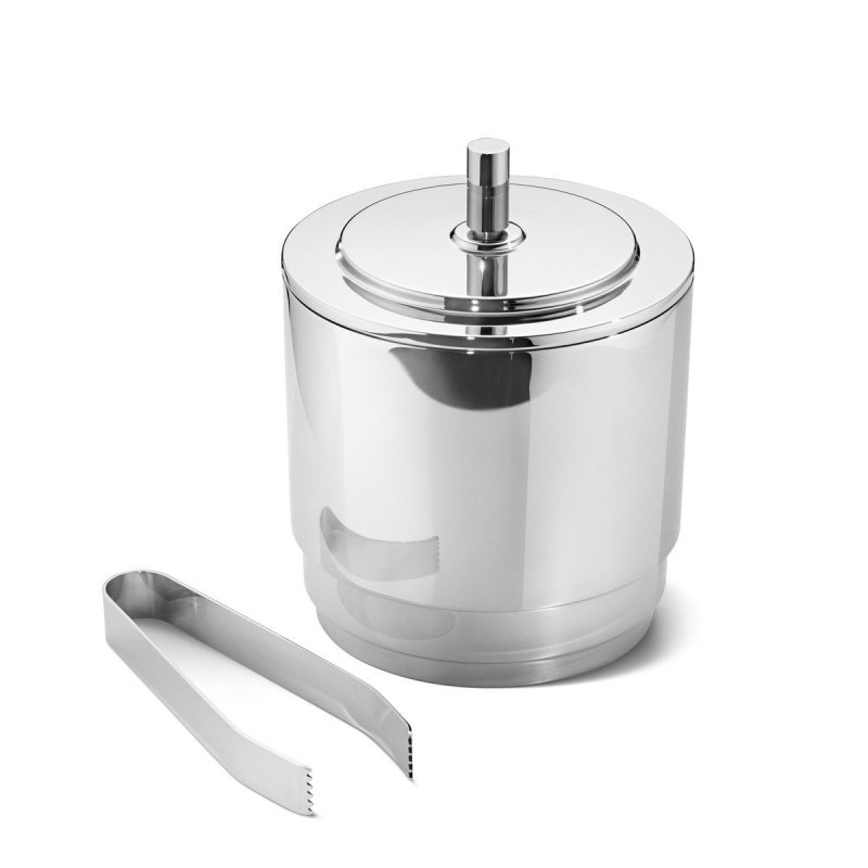 Georg Jensen MANHATTAN Pojemnik i Szczypce na Lód