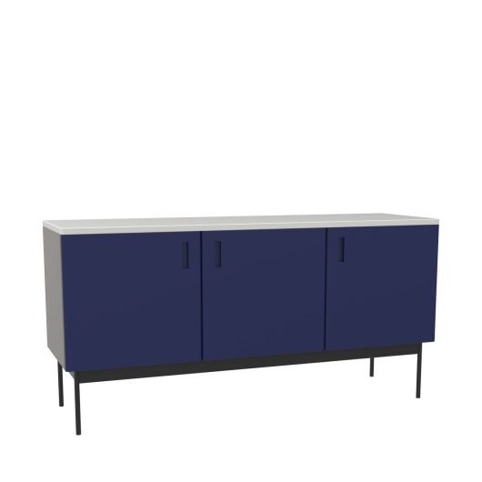 Hübsch STUDY Szafka - Komoda 135 cm / Granatowa