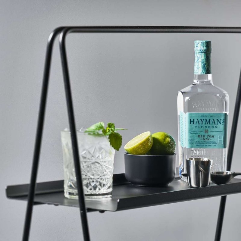 ZONE Denmark A-TABLE Półka - Regał Przenośny 58 cm Czarny