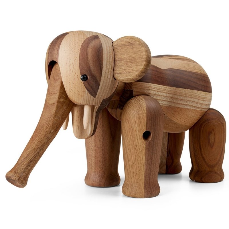 Kay Bojesen ELEPHANT Dekoracja - Figurka Drewniana Słoń / Edycja Jubileuszowa