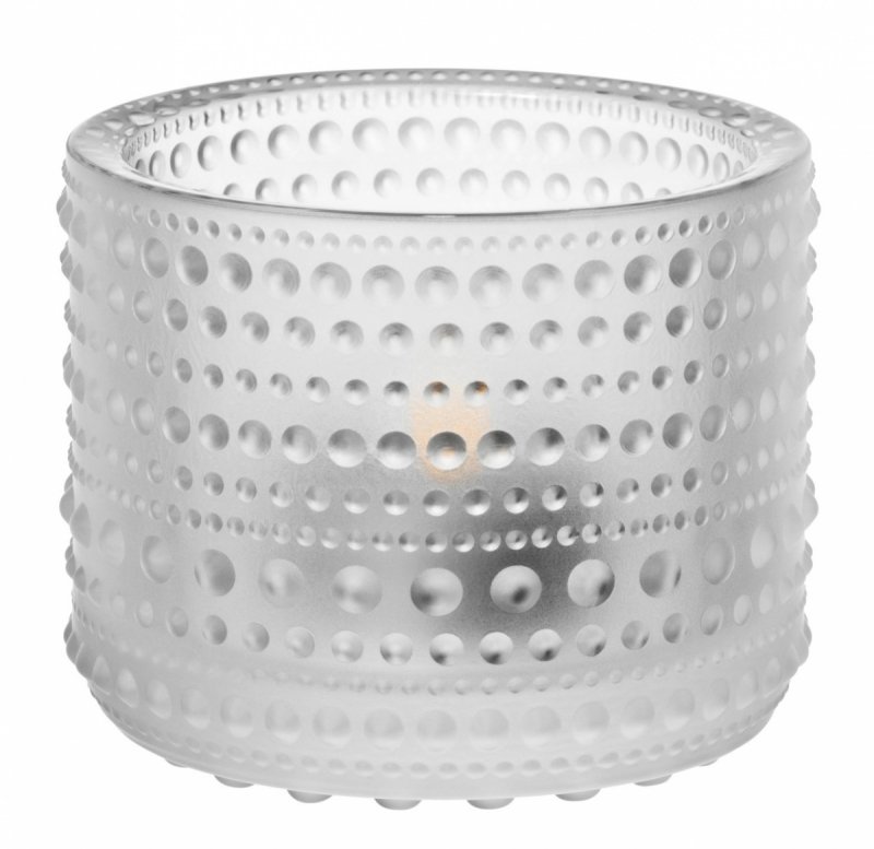 Iittala KASTEHELMI Świecznik Tealight / Frosted