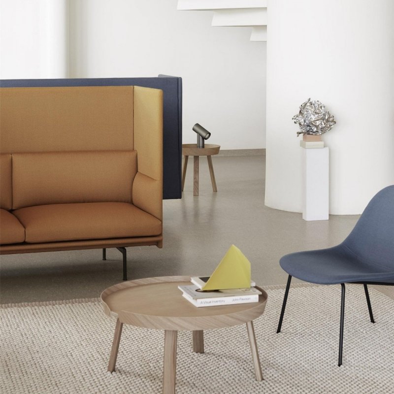 Muuto PEBBLE Dywan Wełniany 300x200 cm Ciemnoszary