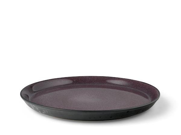 Bitz GASTRO Talerz Obiadowy 27 cm 6 Szt. Czarny - Środek Liliowy