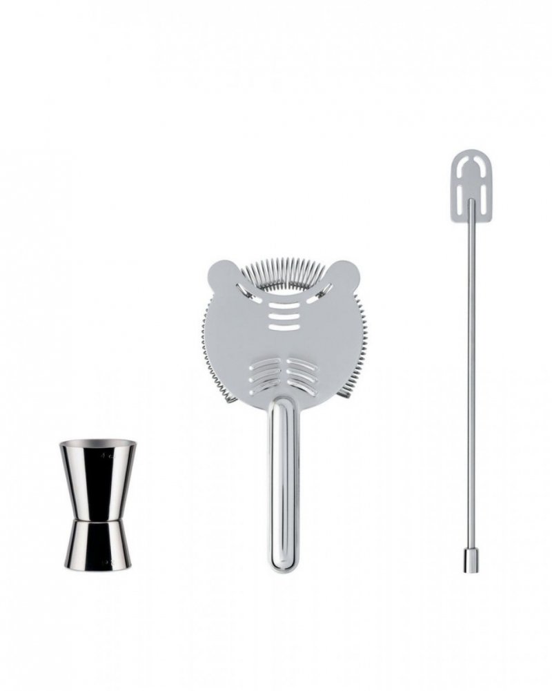 Alessi MIXOLOGY Zestaw Barmański 3 El.