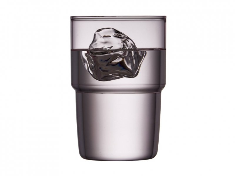 Lyngby Glass TORINO Szklanki do Napojów 400 ml 2 Szt. / Różowe