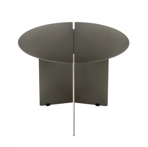 Blomus ORU Stolik Kawowy / Pomocniczy 50 cm - Brązowy Metaliczny / Burned Metal