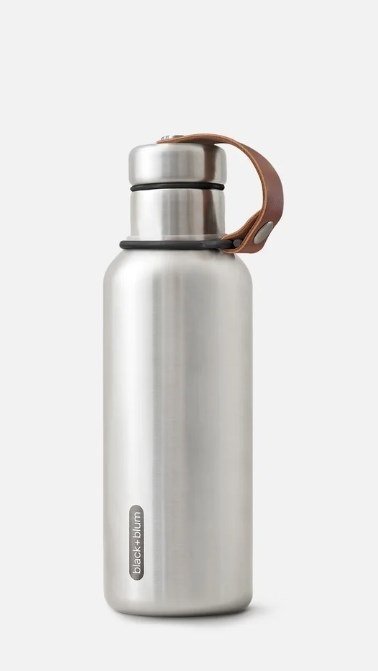 black+blum CLASSIC Stalowa Butelka Termiczna 500 ml / Czarna