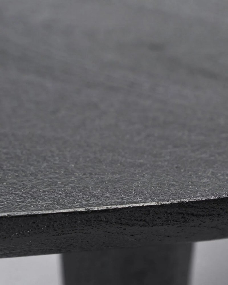 stolik kawowy z drewna mango czarny designerski