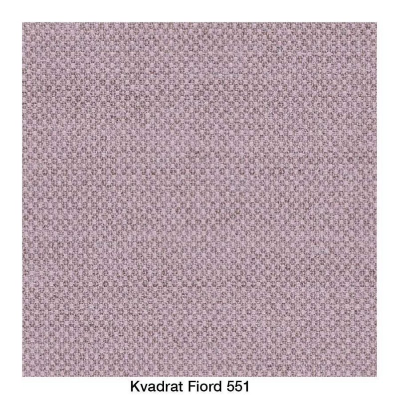 Muuto OUTLINE Sofa 2-Osobowa - Różowa - Tkanina Fiord 551 / Czarne Nogi