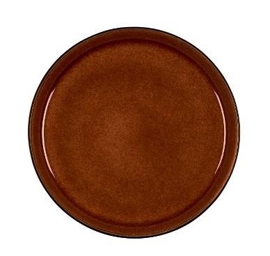 Bitz GASTRO Talerz Obiadowy 21 cm 6 Szt. Czarny - Środek Amber