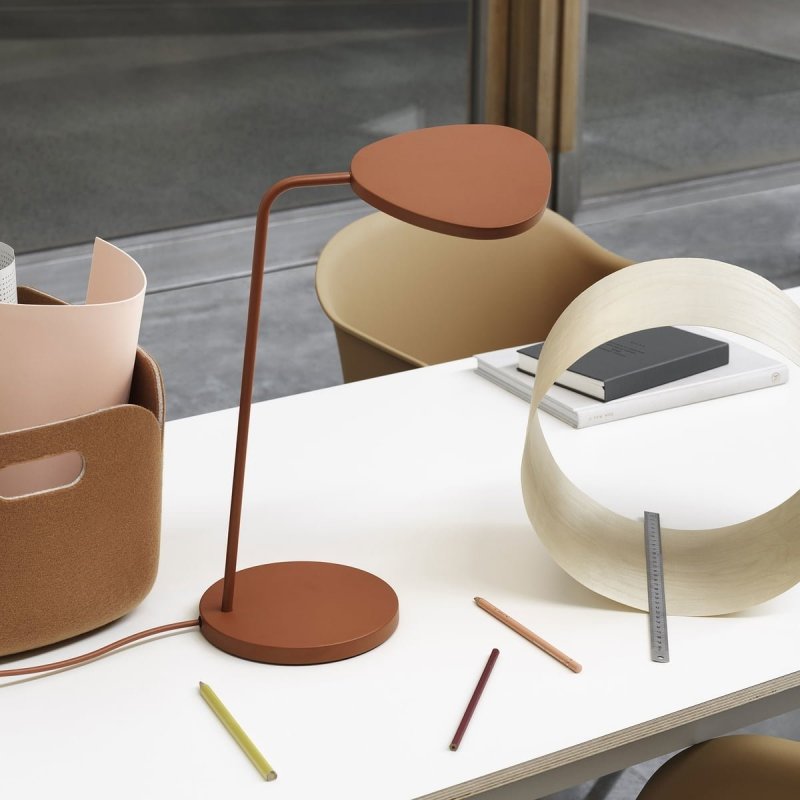 Muuto LEAF Lampa Biurkowa - Biała