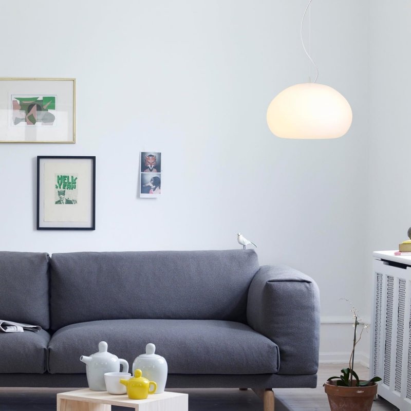 Muuto FLUID Lampa Wisząca 42 cm Biała