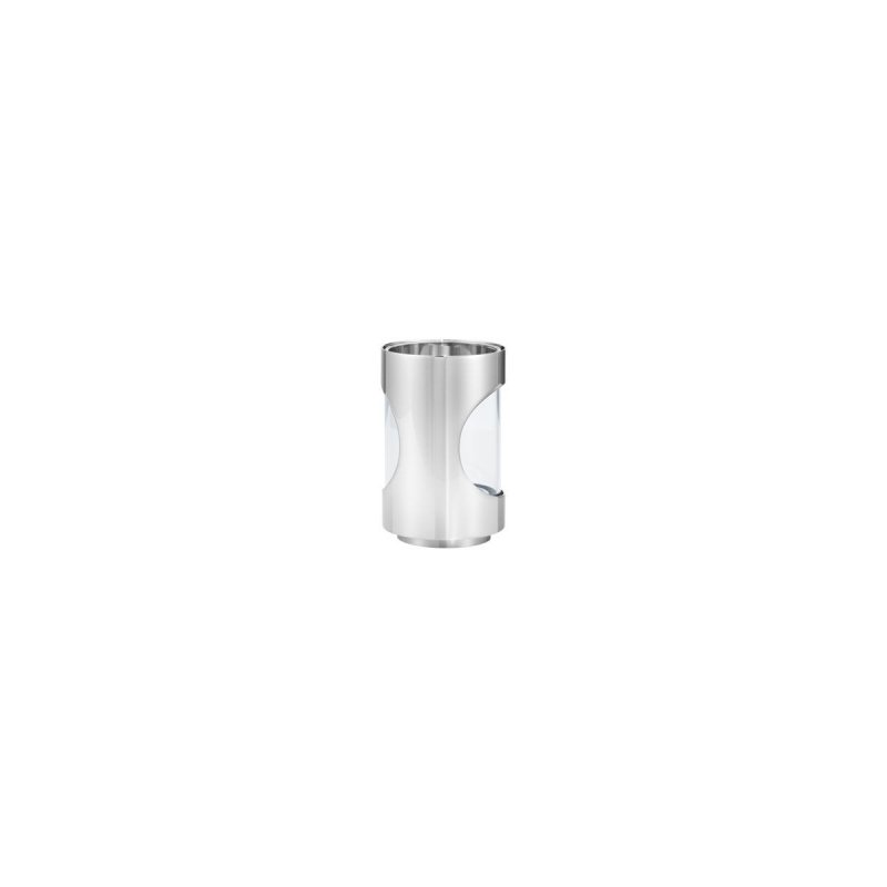 Georg Jensen CHROME CONTOURS Świecznik Tealight 12 cm / Srebrny Stalowy