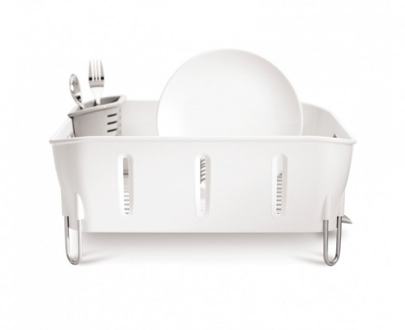 simplehuman COMPACT Ociekacz - Suszarka do Naczyń - Biały