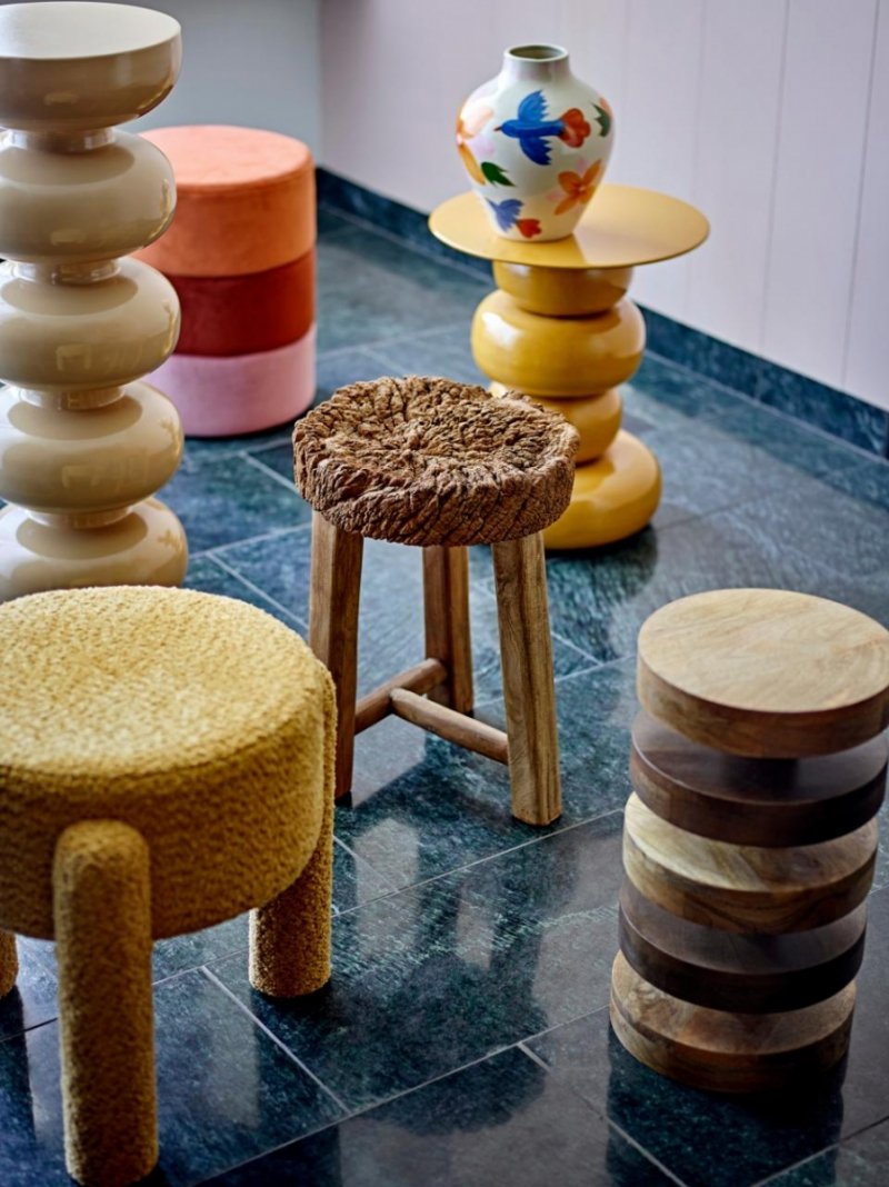 Dekoracyjny wazon Bloomingville z motywem ptaków