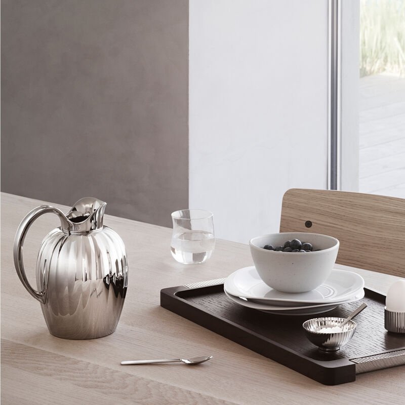 Georg Jensen BERNADOTTE Stalowy Dzbanek do Wody 1,6 l / Srebrny