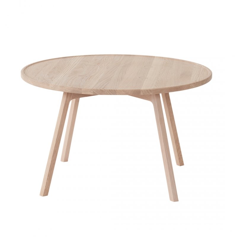 Andersen Furniture C2 Okrągły Stolik Kawowy z Drewna Dębowego 80 cm