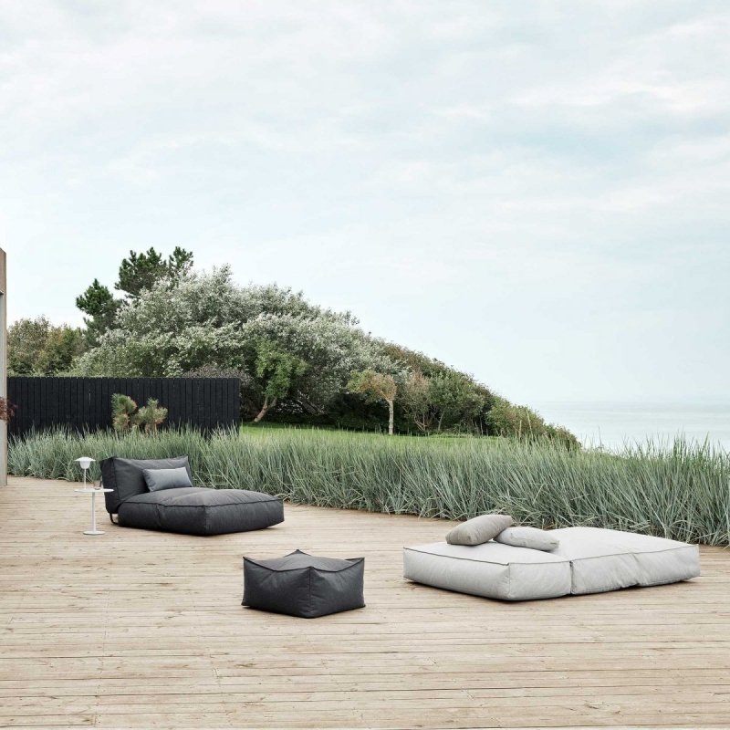 Blomus STAY Pufa - Siedzisko - Szara Stone
