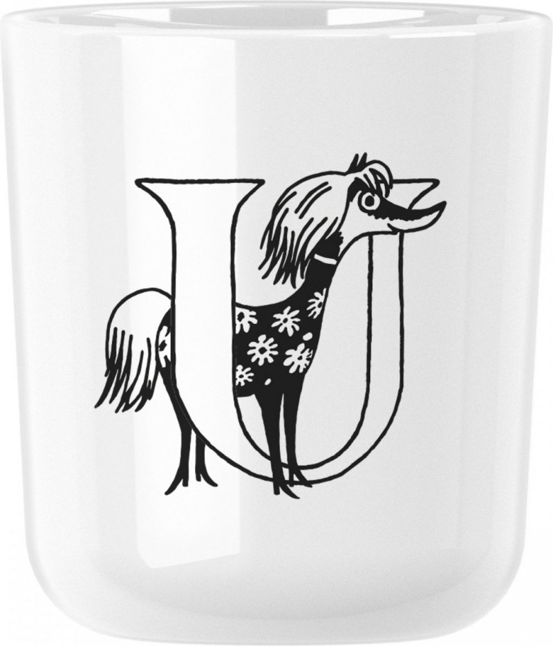 RIG-TIG by Stelton MOOMIN ABC Kubek dla Dzieci - Muminki - Litera U
