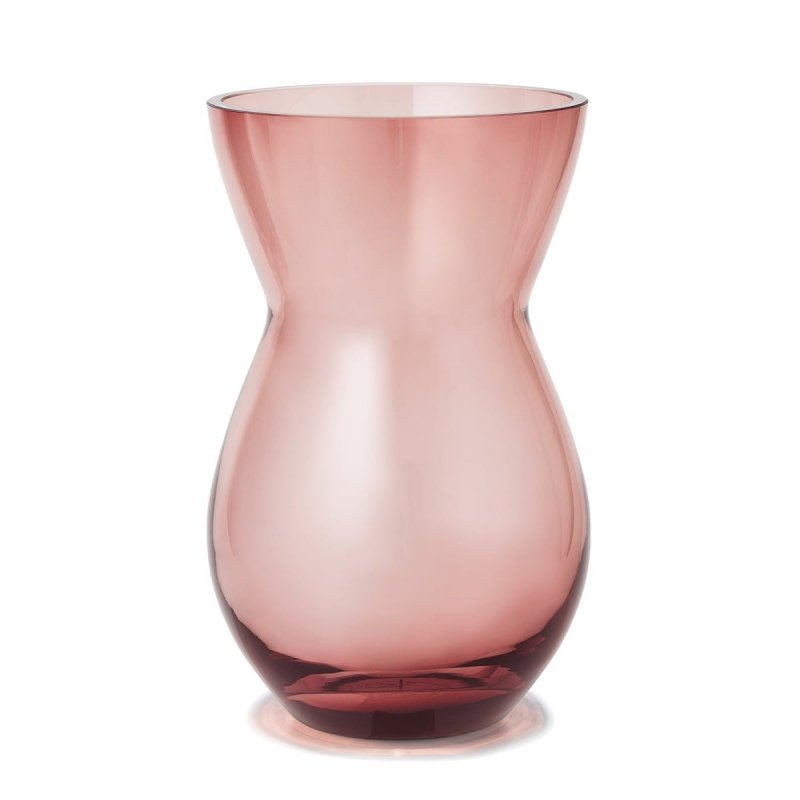 Holmegaard CALABAS Wazon do Kwiatów 21 cm Burgundowy