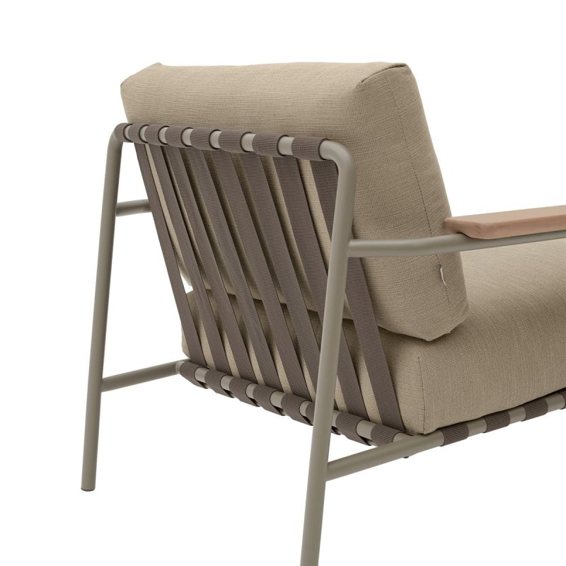 Muuto SETTLE Fotel Ogrodowy / Jasnoszary