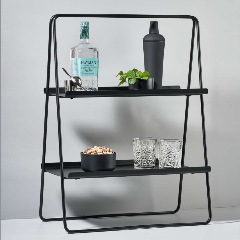 ZONE Denmark A-TABLE Półka - Regał Przenośny 75 cm Czarny