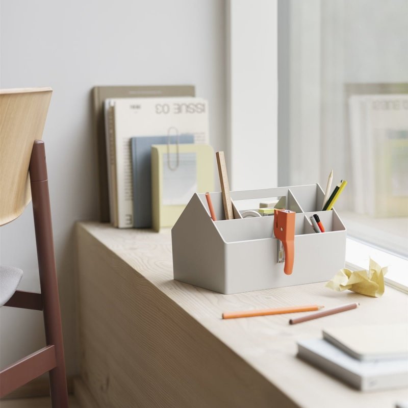 Muuto SKETCH Pojemnik do Przechowywania - Organizer na Biurko - Granatowy