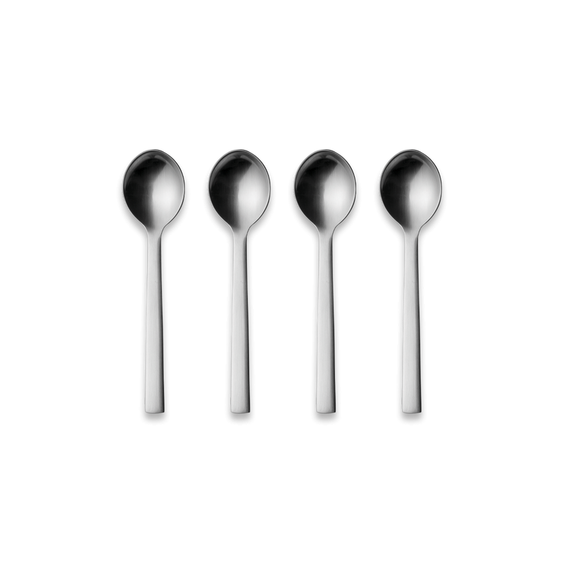Georg Jensen NEW YORK Łyżeczki do Kawy 4 Szt. Matowe