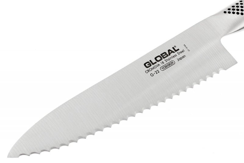 Global ORIGINAL Japoński Nóż do Pieczywa 20 cm