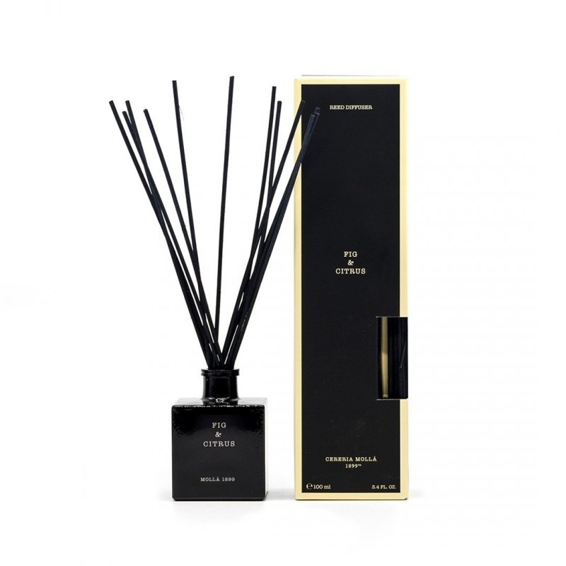 Cereria Molla BOUTIQUE Dyfuzor Zapachowy z Patyczkami 100 ml Figa i Cytryna