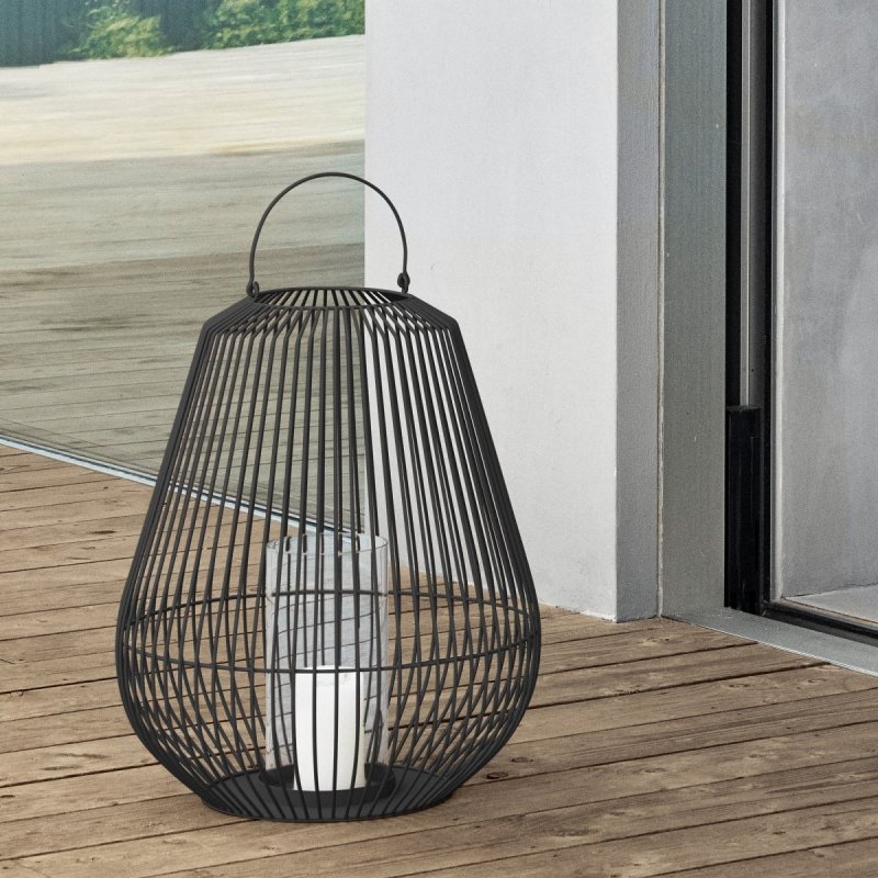 Blomus NIDEA Lampion Podłogowy 61 cm Czarny