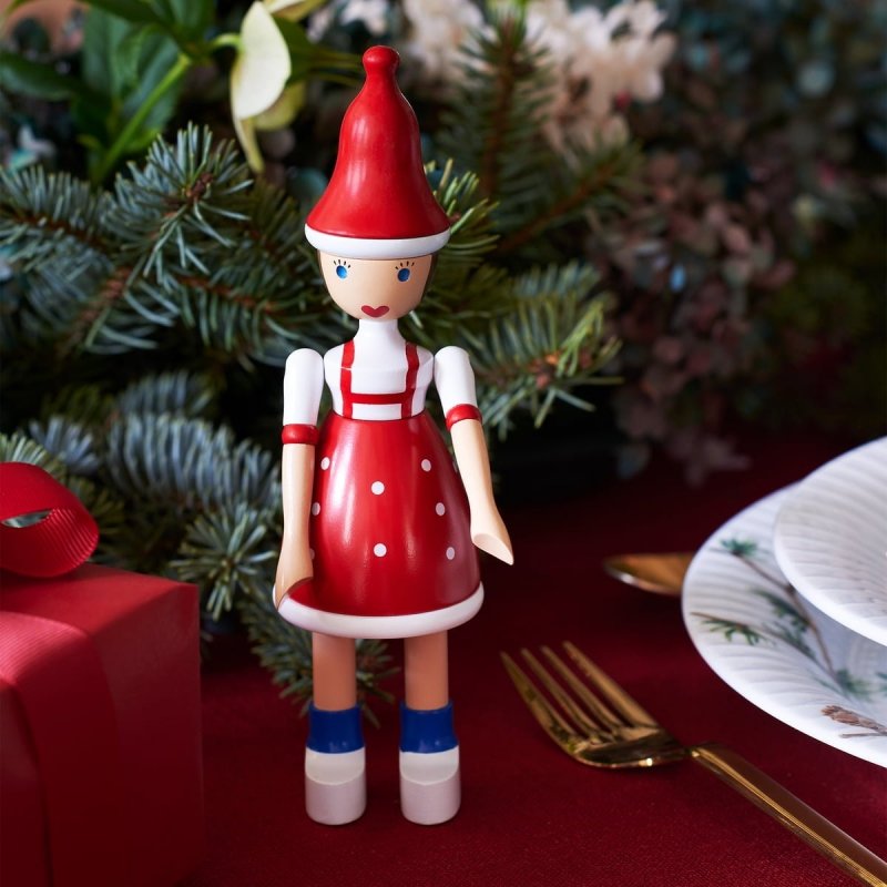 Kay Bojesen CHRISTMAS Świąteczna Figurka - Dziewczynka Lise