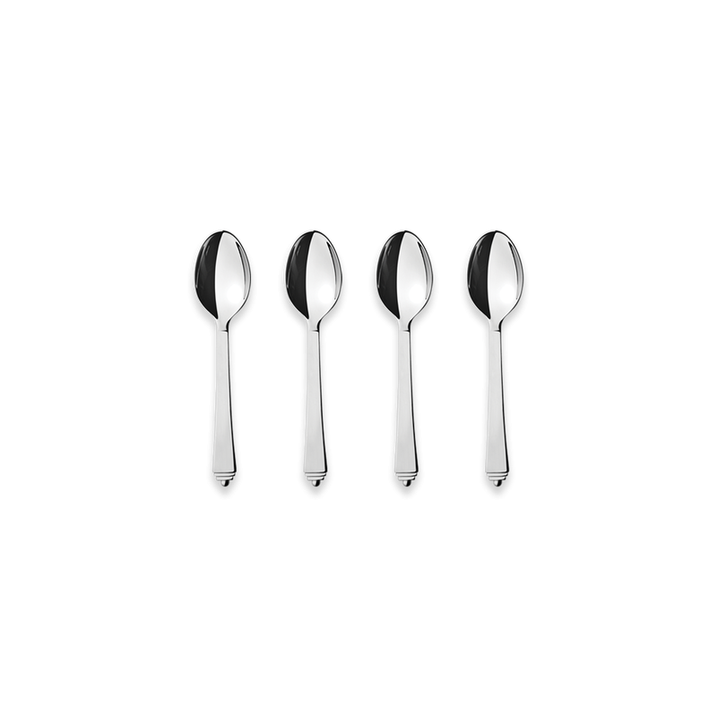 Georg Jensen PYRAMID Łyżeczki do Kawy 4 Szt.