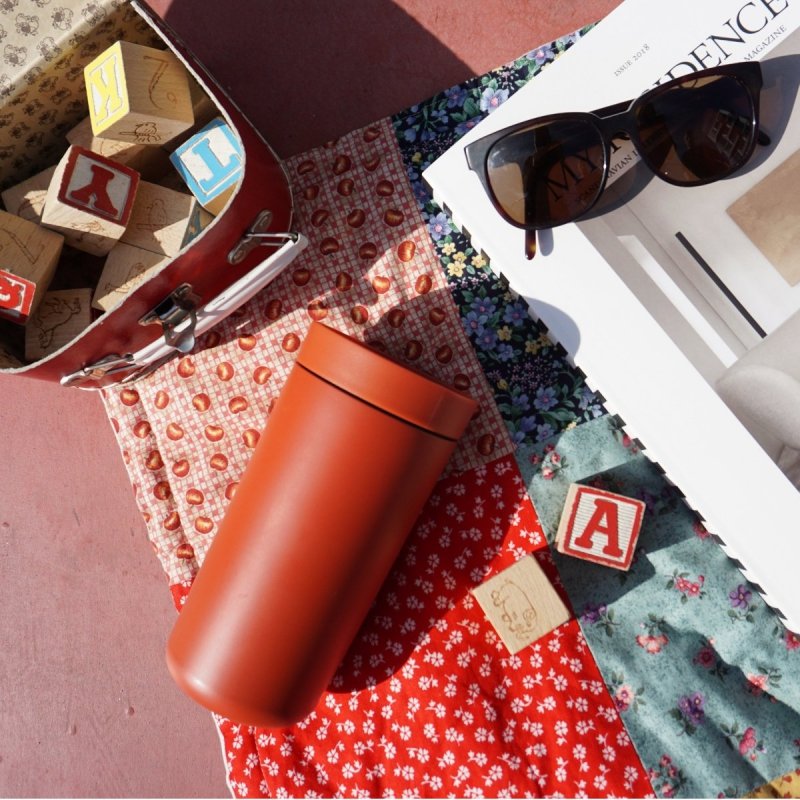 Stelton TO GO CLICK Stalowy Kubek Termiczny 200 ml Błekitny