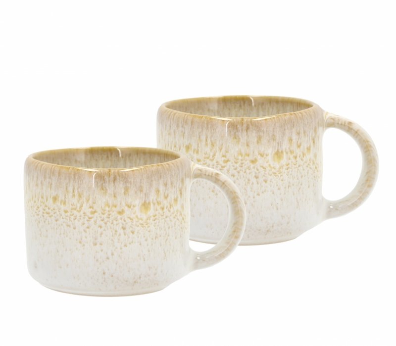 Villa Denmark STYLES Filiżanki do Kawy Espresso 80 ml 2 Szt. / Kremowe